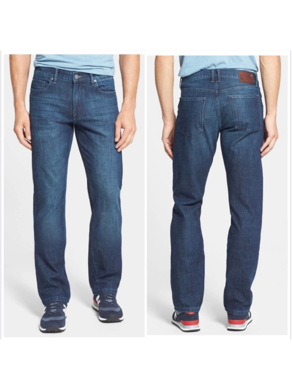 Men's DL1961 Vince Straight Leg Jeans, Aston Blue, Size 32